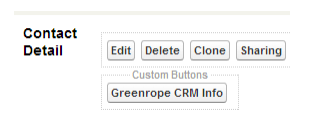 Salesforce RICH CRM contact detail screen