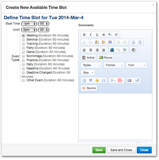 create-time-slot